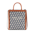 Small Triomphe Canvas Maillon Vertical Cabas Satchel