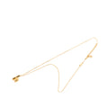 Gold Plated LV and Me Letter h Pendant Necklace
