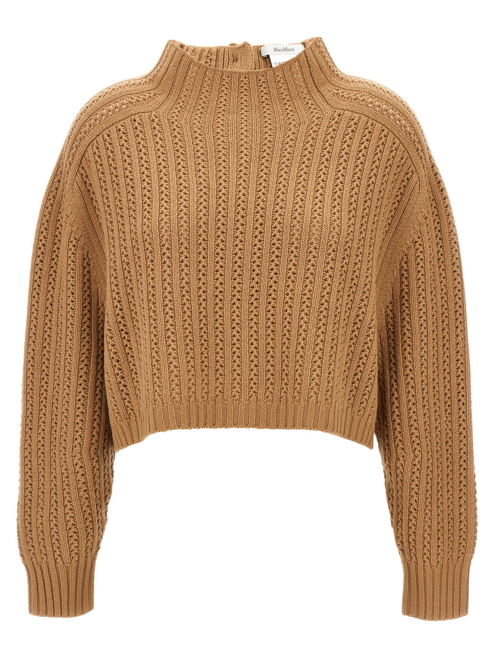 Max Mara Cardigan — Camel