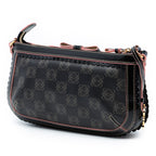 Anagram PVC Coated Canvas Shoulder Bag