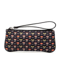 Canvas Monster Clutch