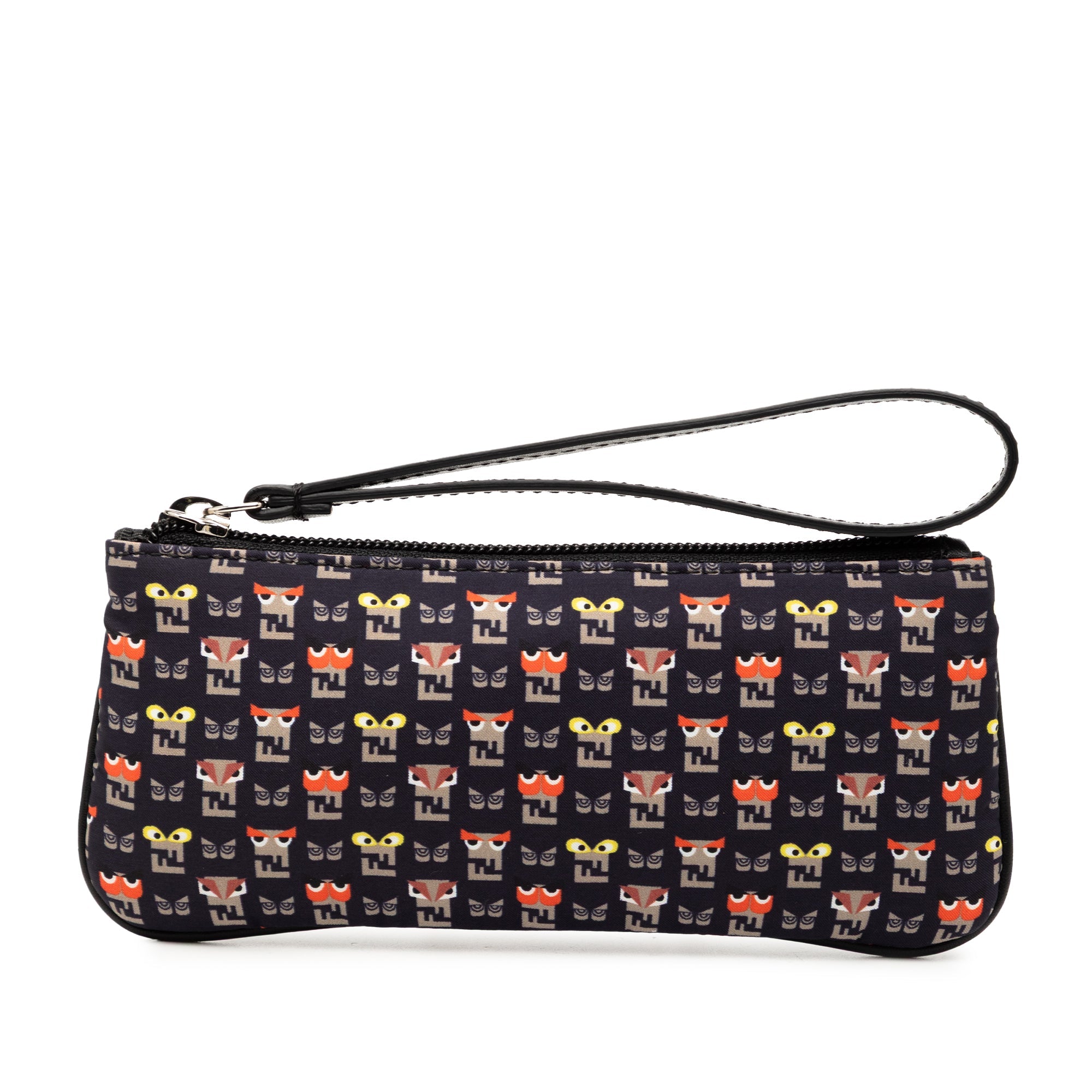 Canvas Monster Clutch
