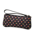 Canvas Monster Clutch