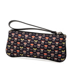 Canvas Monster Clutch