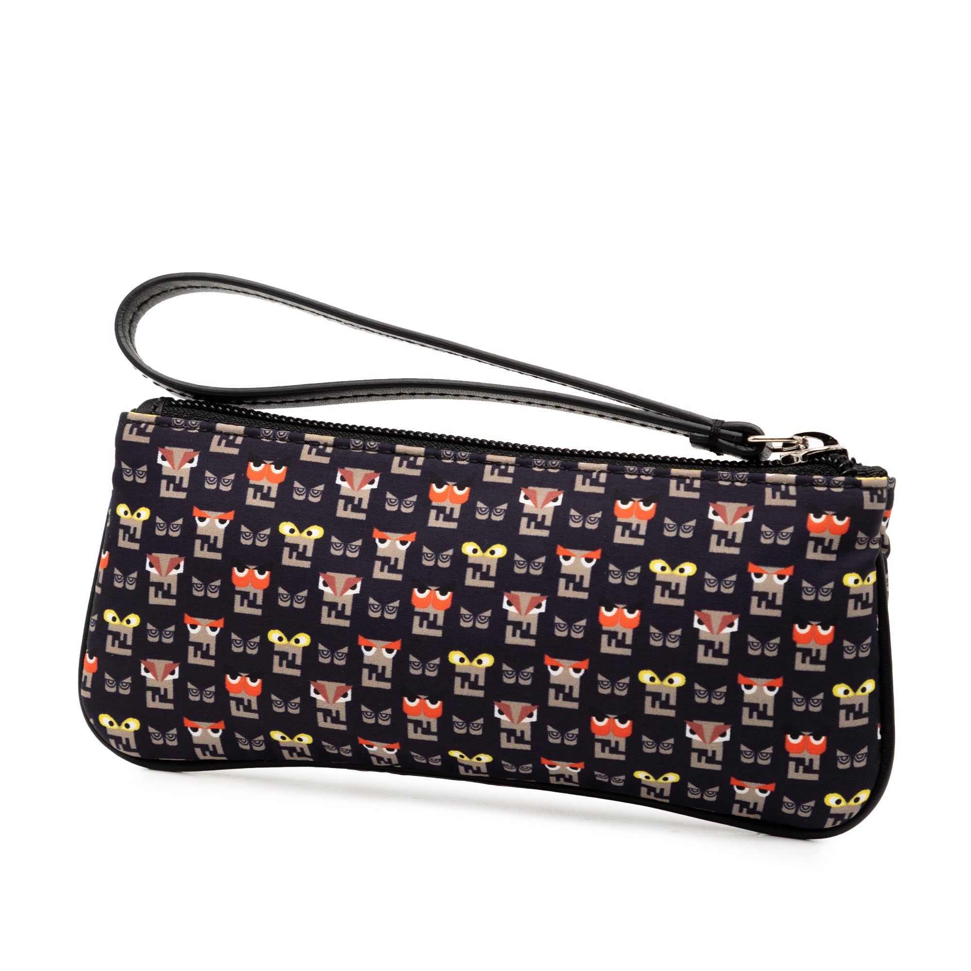 Canvas Monster Clutch