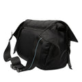 Soft Calf Trimmed Tessuto Double Buckle Belt Bag