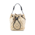 CC Suede Wild Stitch Bucket Bag