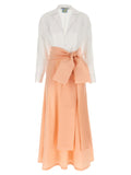 Bernadette Dress — Peach