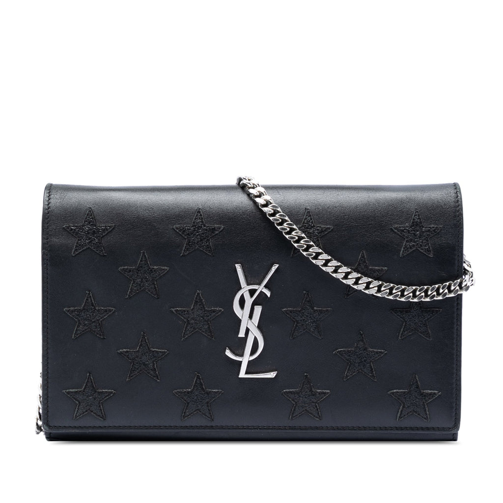 Calfskin Monogram Star Kate Wallet On Chain