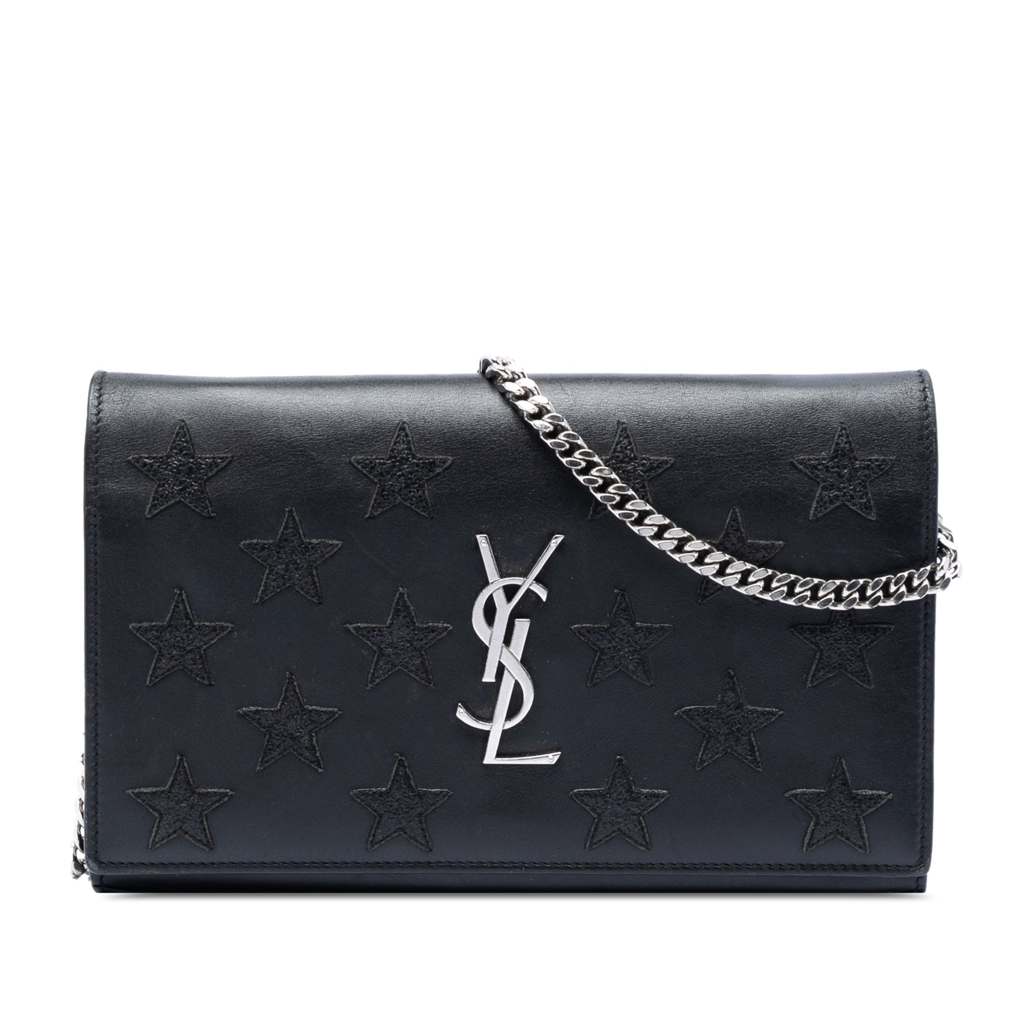 Calfskin Monogram Star Kate Wallet On Chain