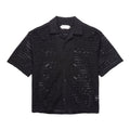 Honor The Gift Pointelle Crochet Woven Shirt