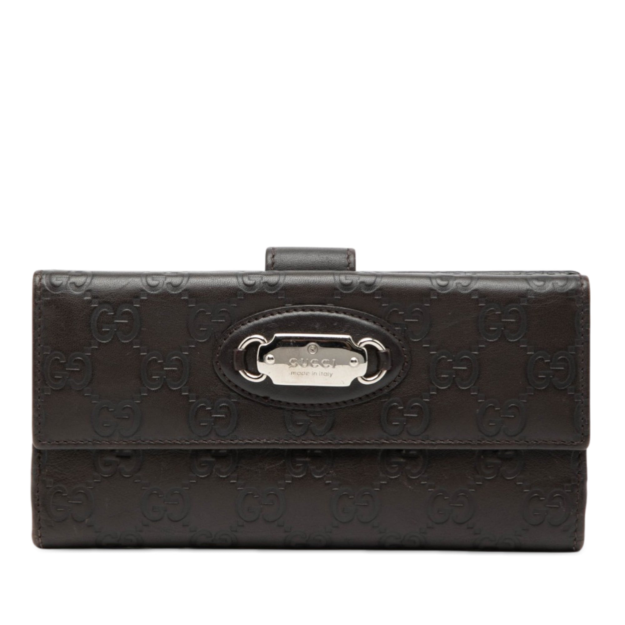 Guccissima Continental Long Wallet