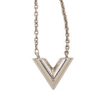 Silver Plated Essential V Supple Necklace