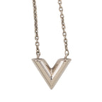 Silver Plated Essential V Supple Necklace