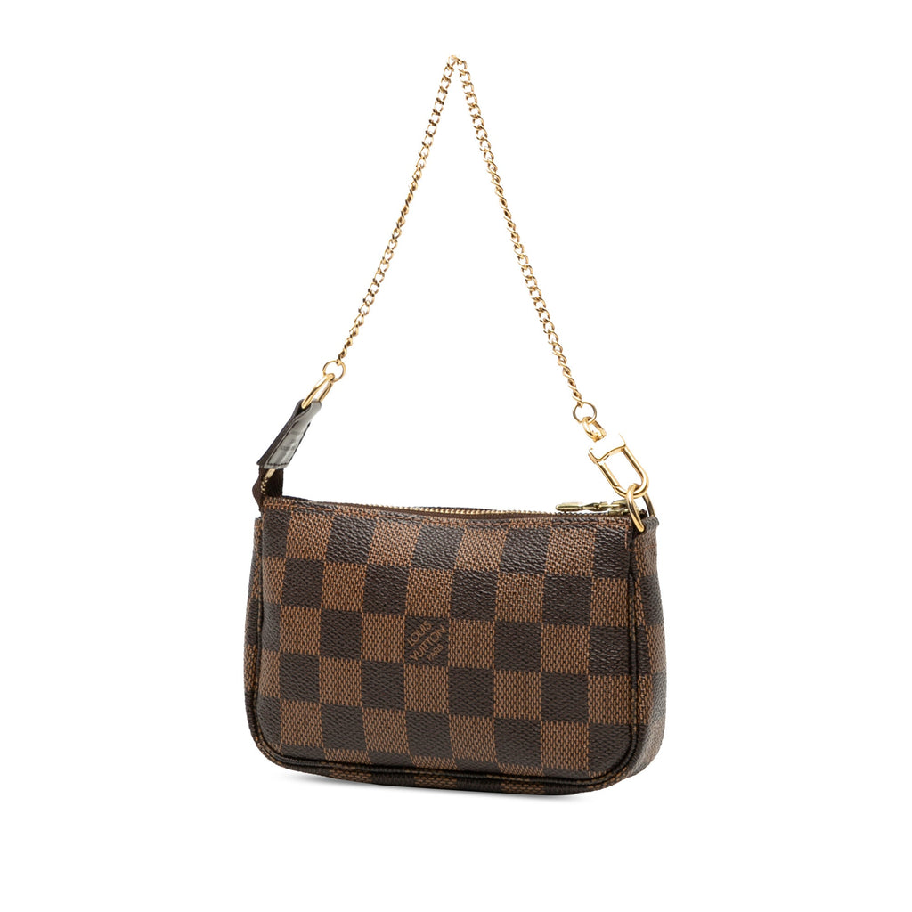 Damier Ebene Trunks and Bags Mini Pochette Accessoires