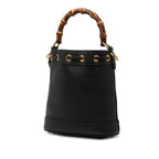 Mini Calfskin Bamboo Diana Bucket Bag