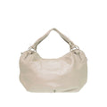 Grained Metallic Calfskin Bittersweet Hobo