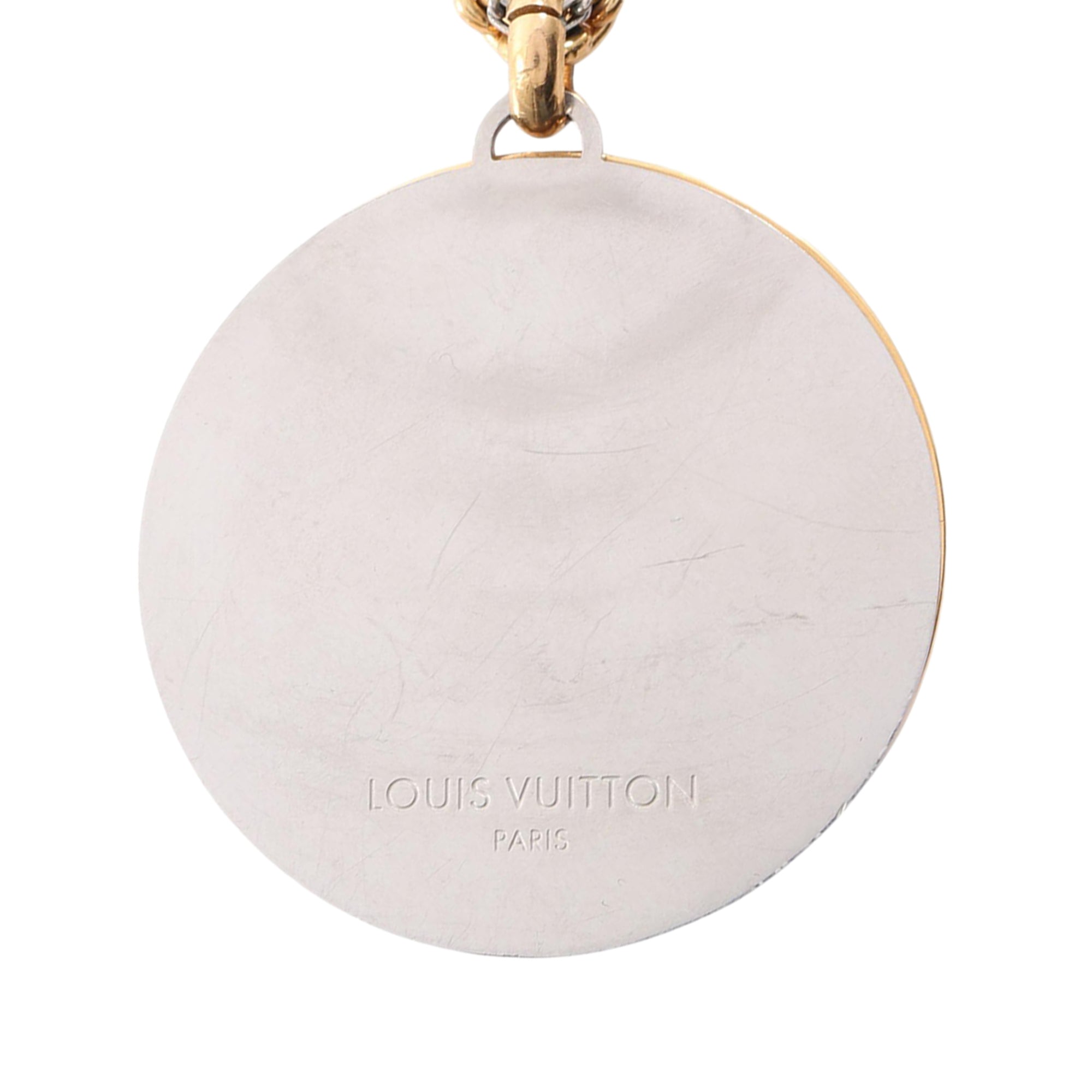 Gold Plated and Brass Louise Long Pendant Necklace