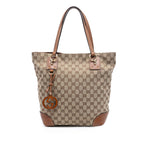 Medium GG Canvas GG Charm Tote