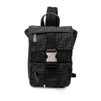 Small Zucca Canvas Fendiness Backpack