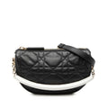 Small Lambskin Cannage Dior Vibe Hobo
