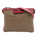 Canvas Canapa Logo Bow Crossbody