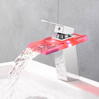 ArtZ® LED Waterfall Bathroom Faucet