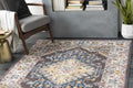 Haymond Brown Medallion Area Rug