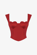Breaking Heart-Shaped Bust Corset Top