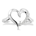 Heart Shaped Diamond Ring