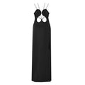 Black Heart Maxi Dress