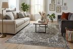 Hera Olive Boutique Washable Rug