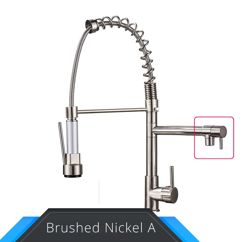 Lucern Kitchen Faucet - Brushed Nickel