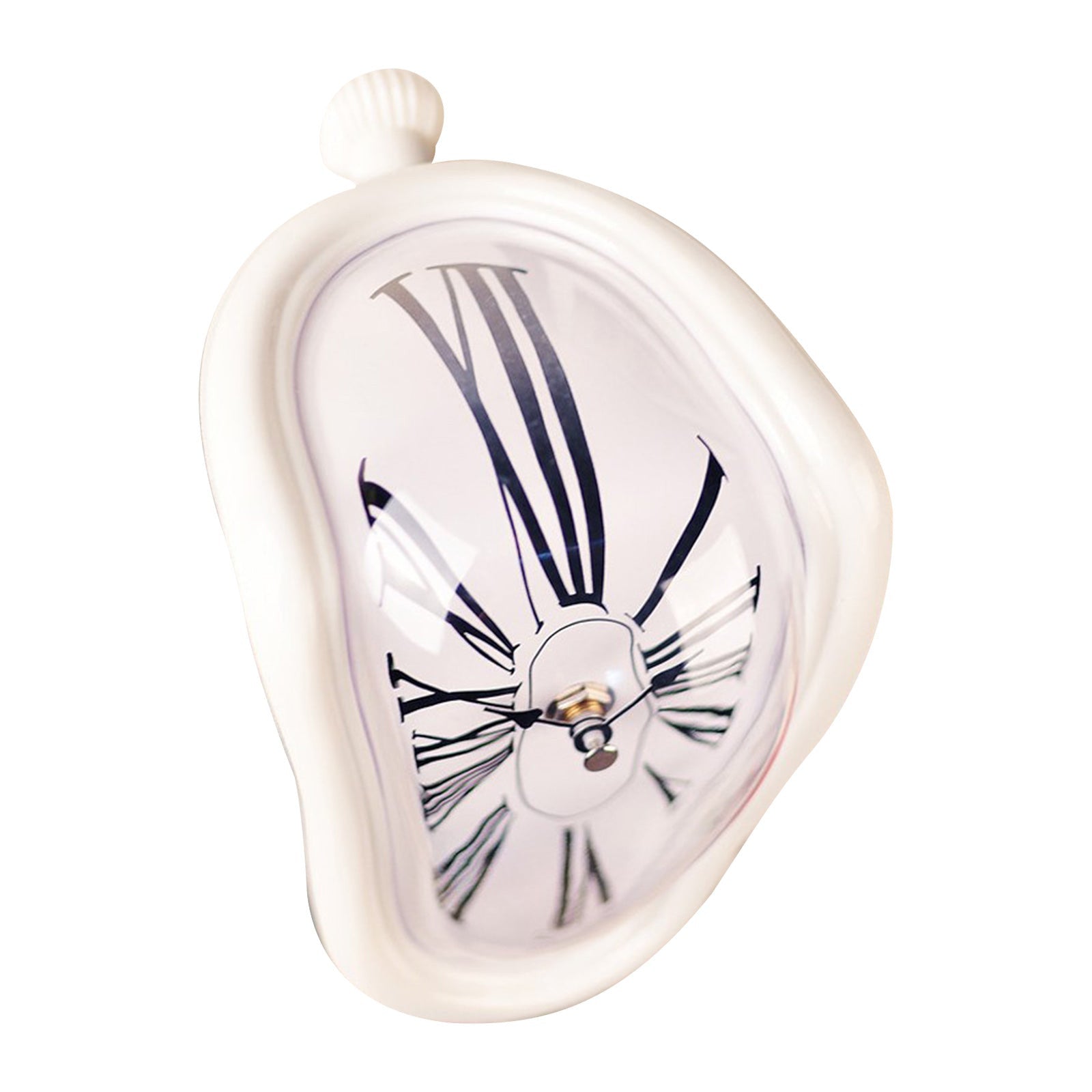 ArtZ® Salvador Dali Distorted Melting Clock - White
