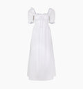 The Scarlett Nap Dress / White Shadow Stripe   By Hill House Home