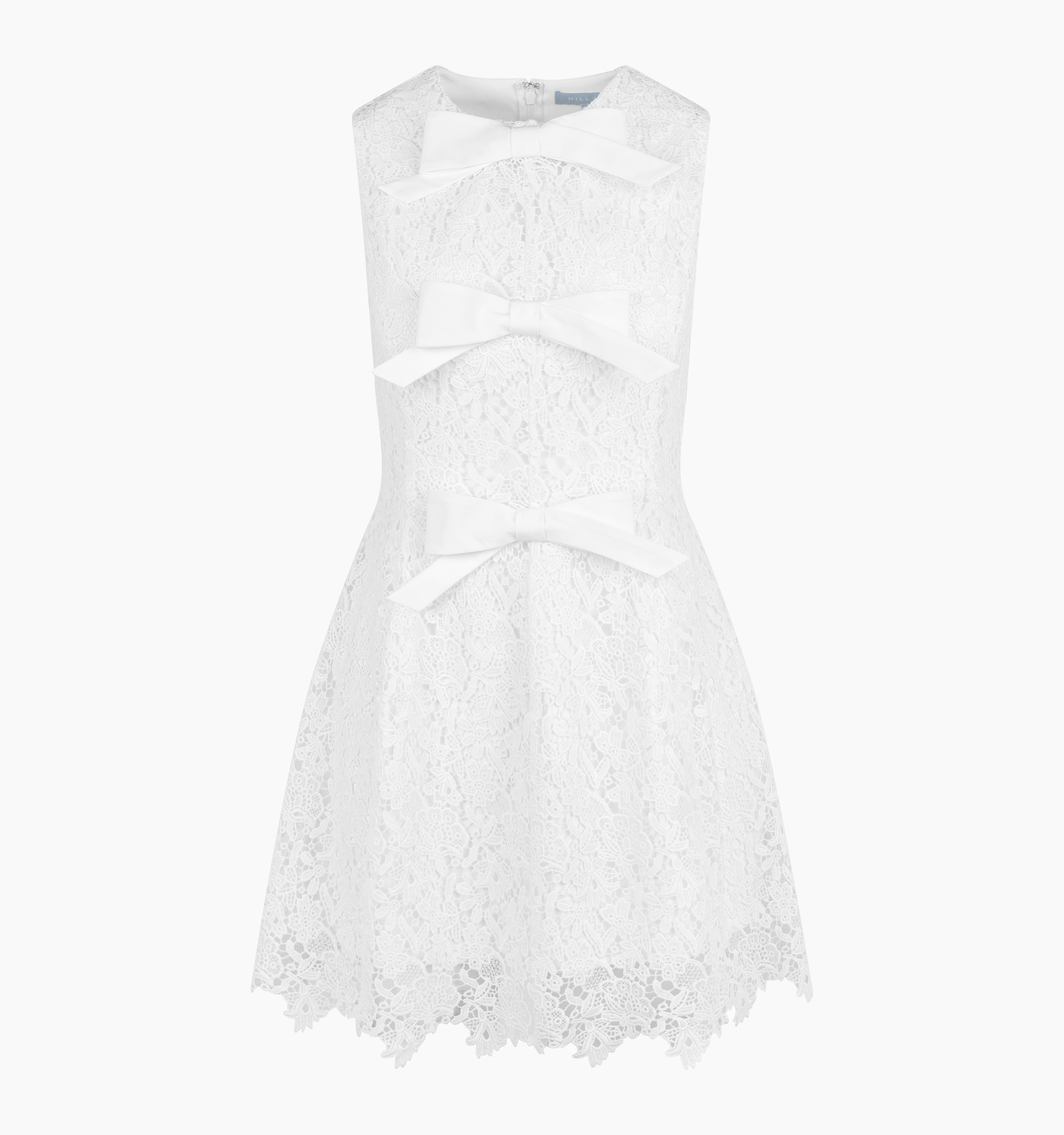 The Blythe Dress / Bow White Lace   By Hill House Home