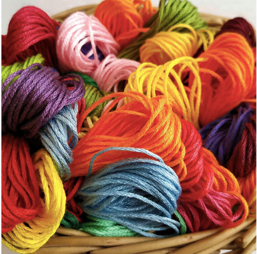Hilo Mouliné – Pack 100 Colores Variados
