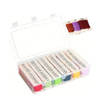 Hilo Mouliné – Pack 120 Colores con Caja de Almacenamiento