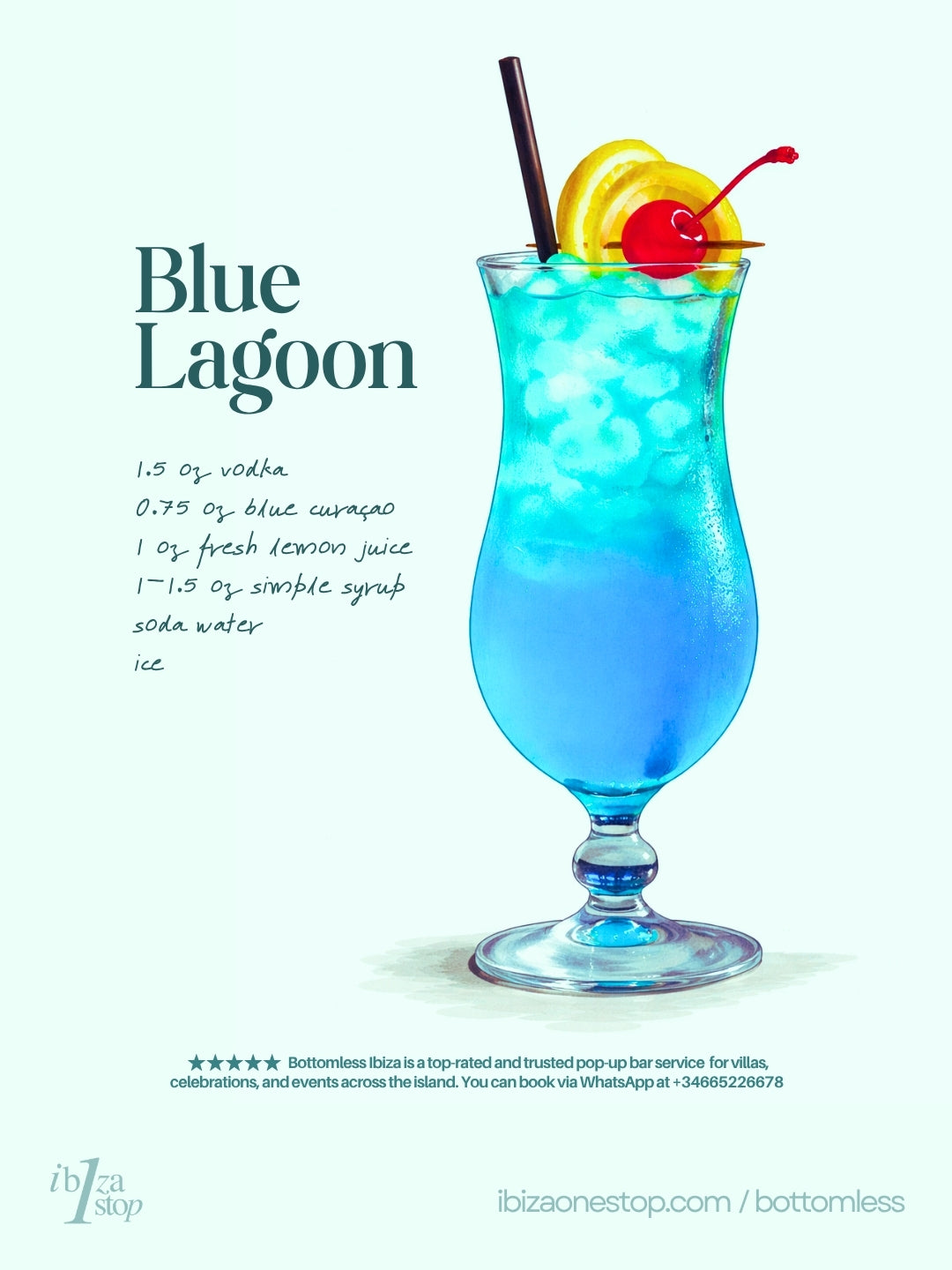 How to make Blue Lagoon 💙