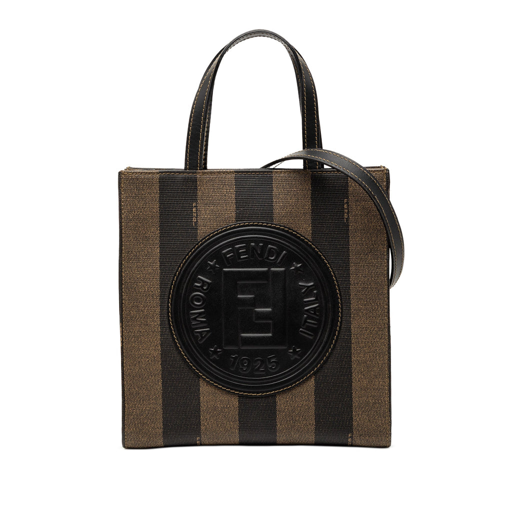 Pequin Coated Canvas Logo Convertible Tote