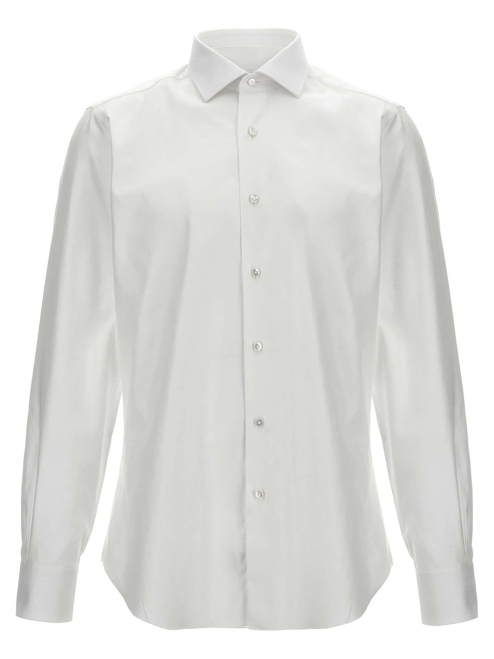 Barba Cotton Shirt — White