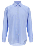 Barba Oxford Cotton Shirt — Blue