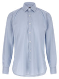 Barba Poplin Shirt — Light blue