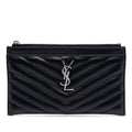 Grain De Poudre Chevron Monogram Bill Pouch
