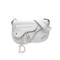 Leather Double Saddle Crossbody