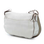 Leather Double Saddle Crossbody