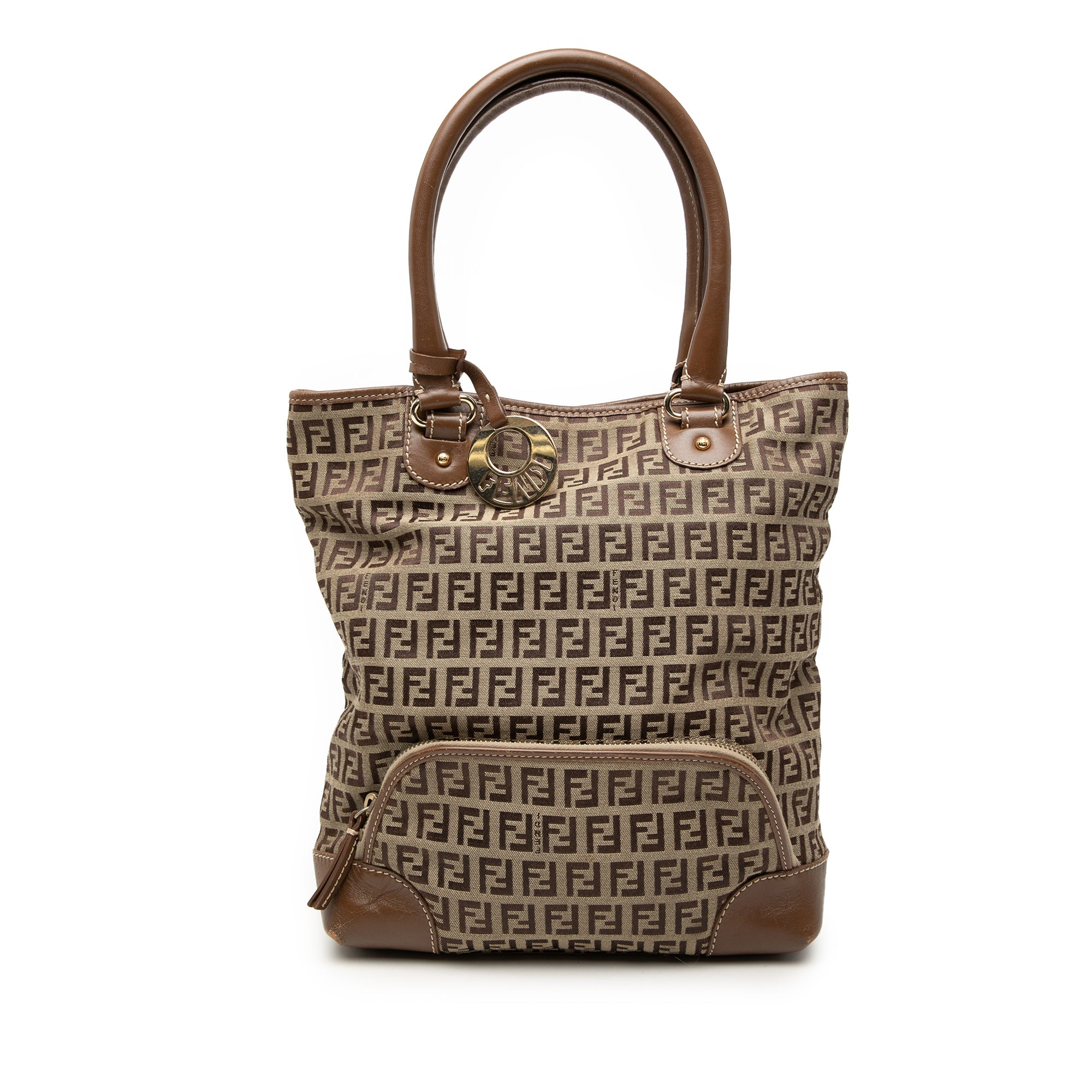 Zucchino Canvas Chef Front Pocket Shopping Tote