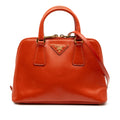 Small Saffiano Vernice Promenade Satchel