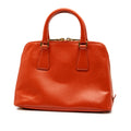 Small Saffiano Vernice Promenade Satchel