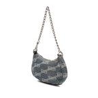 Mini BB Monogram Denim Le Cagole